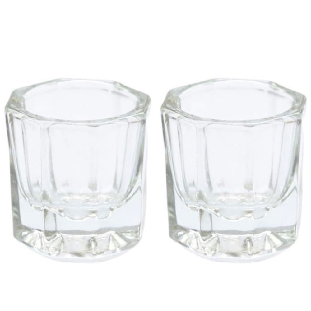 acrylic liquid powder dappen dish Crystal cup